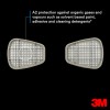 3M Organic Vapour Filter 6055, A2 For 6000 & 6500 Series