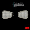 3M Organic Vapour Filter 6055, A2 For 6000 & 6500 Series