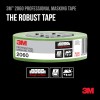 3M 2060 Rough Surface Professional Masking Tape 2" / 48mm (Green)