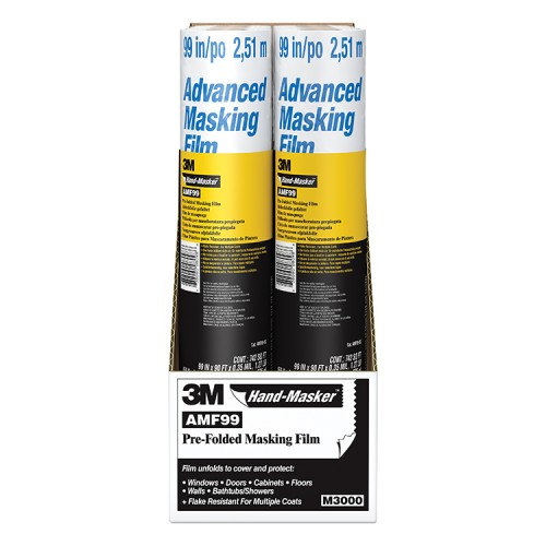 3M Hand-Masker Masking Film Plus AMF99 99" Box of 8