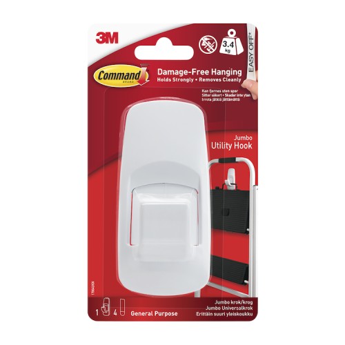 3M Command Jumbo Utility Hook 17004