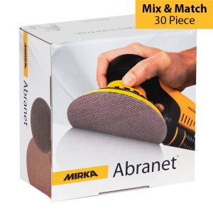 Mirka Abranet 125mm Mix & Match 30 Piece