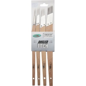 Axus Decor Grey Series Angled Fitch Brush Set 