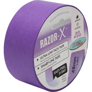 Axus Decor Razor-X Ultra Low Tack Masking Tape 2" / 48mm