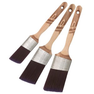 Axus Decor Silk Cutter Ultra Angle Standard Handle Brush Bundle - 1.5", 2" & 2.5"