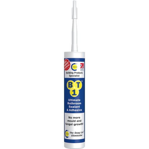 C-Tec BT1 Ultimate Bathroom Sealant & Adhesive 290ml - White