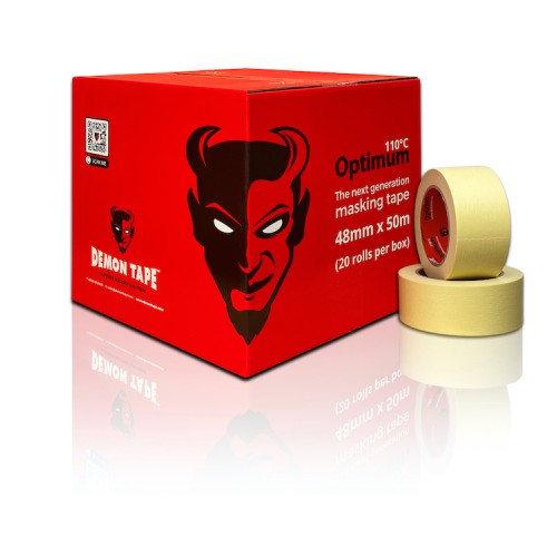 Demon Optimum110°C  Masking Tape 2" / 48mm Box of 20 