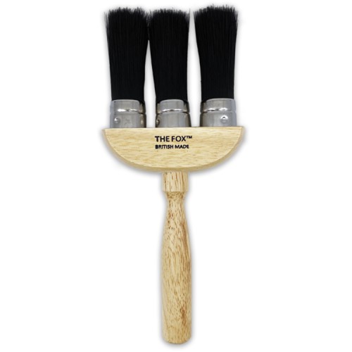 The Fox Bristle 3 Ring Dust Brush