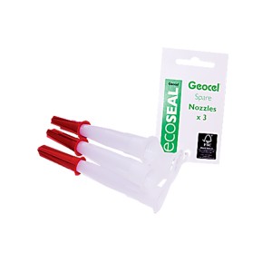 Geocel Spare Nozzles For EcoSEAL Sleeve 3 Pack