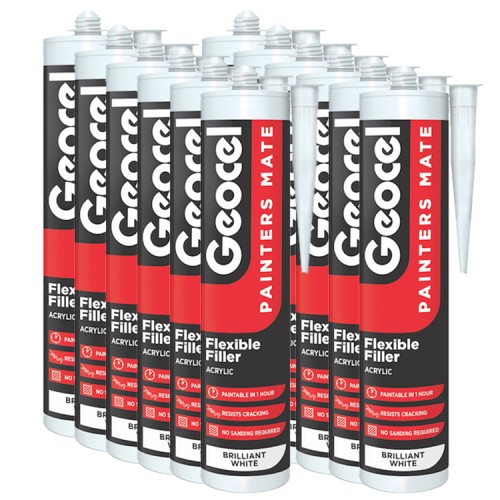 Geocel Painters Mate Flexible Acrylic Filler 310ml (Case Of 12)