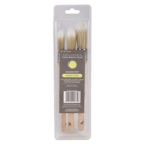 Hamilton Prestige Synthetic Sash Brush 3 Pack