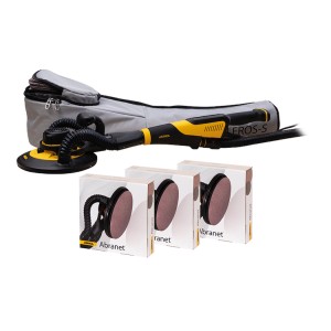 Mirka LEROS-S 950X Dual Voltage Wall & Ceiling Sander Deco Solution Kit 