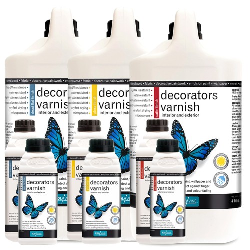 Polyvine Decorators Varnish - Clear