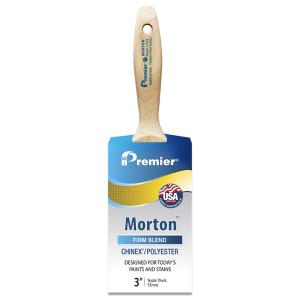 Premier Morton Triple Thick Brush Straight Beaver Tail 3" 