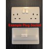 Socket Saver - Standard Bevelled - 10mm - Double Cover