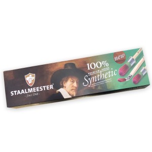 Staalmeester Pro-Hybrid Sash & Fitch Brush Set