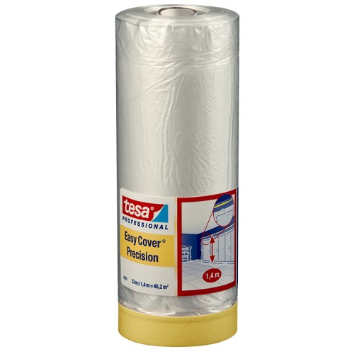 Tesa Easy Cover Precision Masking Film 1400mm x 33m