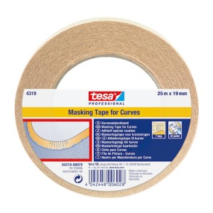 Tesa Masking Tape For Curves 0.75"