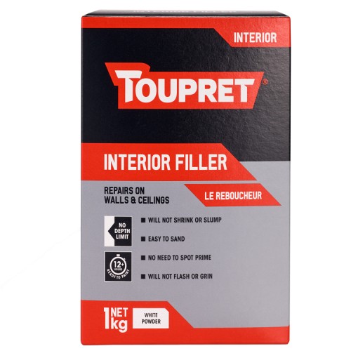 Toupret Interior Filler Le Reboucheur 1kg 