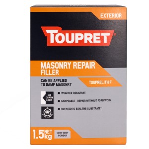 Toupret Masonry Repair Touprelith Filler 1.5kg