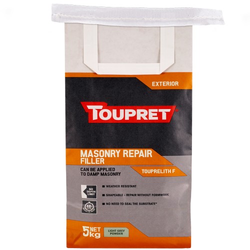 Toupret Masonry Repair Touprelith Filler 5kg 