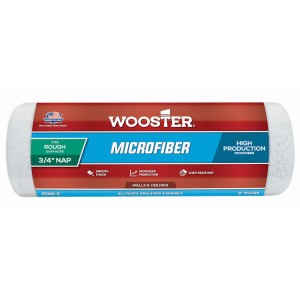 Wooster 9" Microfiber 3/4" Nap (Rough)