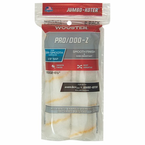 Wooster Jumbo Koter Pro/Doo-Z 6.5" Mini Rollers Twin Pack