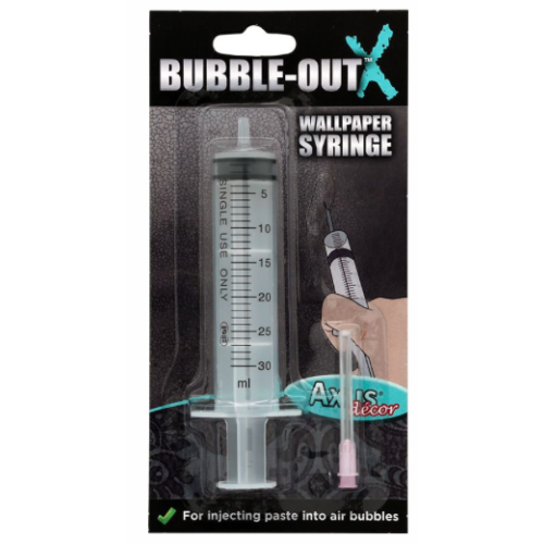 Axus Decor Bubble Out Syringe