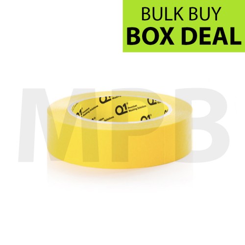 Q1 Automotive Premium Masking Tape 1.5" / 36mm Box Of 24