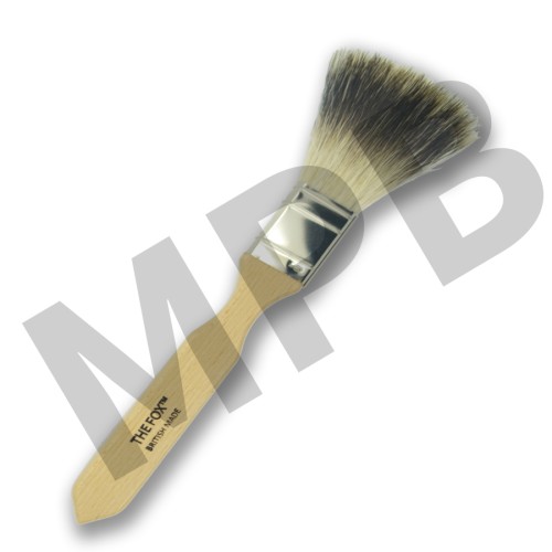 The Fox 1.5" Thin Pure Badger Softner 