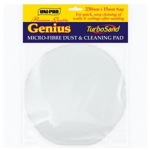 Uni-Pro Genius Microfibre Dust Cleaning Pad For TurboSand Radial Sander