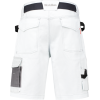 WorkMan 2083 D-Sign Bermuda Shorts White/Grey