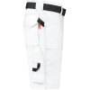 WorkMan 2083 D-Sign Bermuda Shorts White/Grey